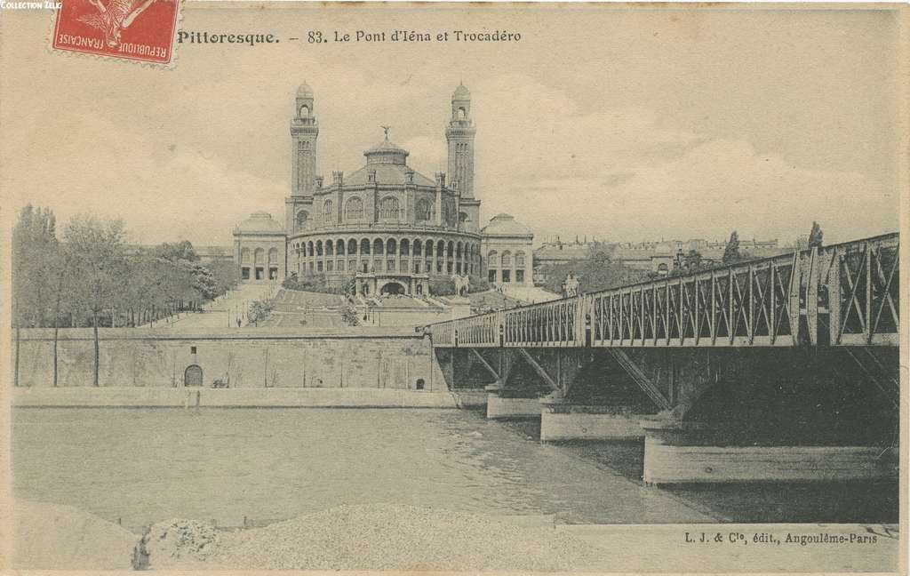 83 - Le Pont d'Iéna et Trocadéro