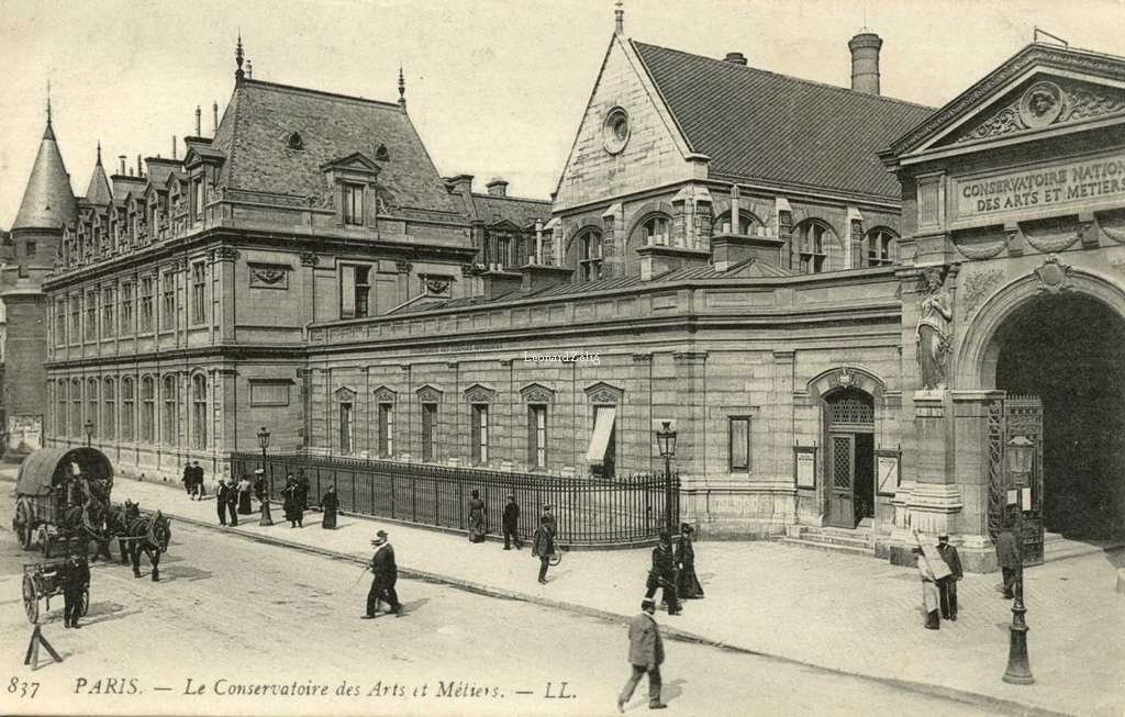 837 - PARIS - Le Conservatoire des Arts et Métiers