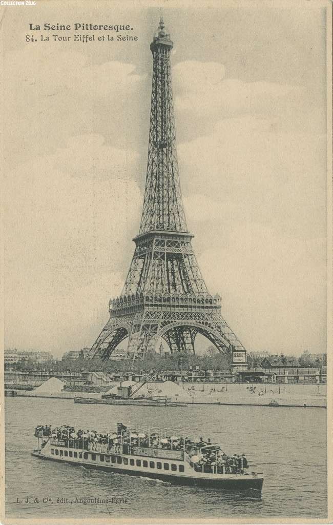 84 - La Tour Eiffel et la Seine