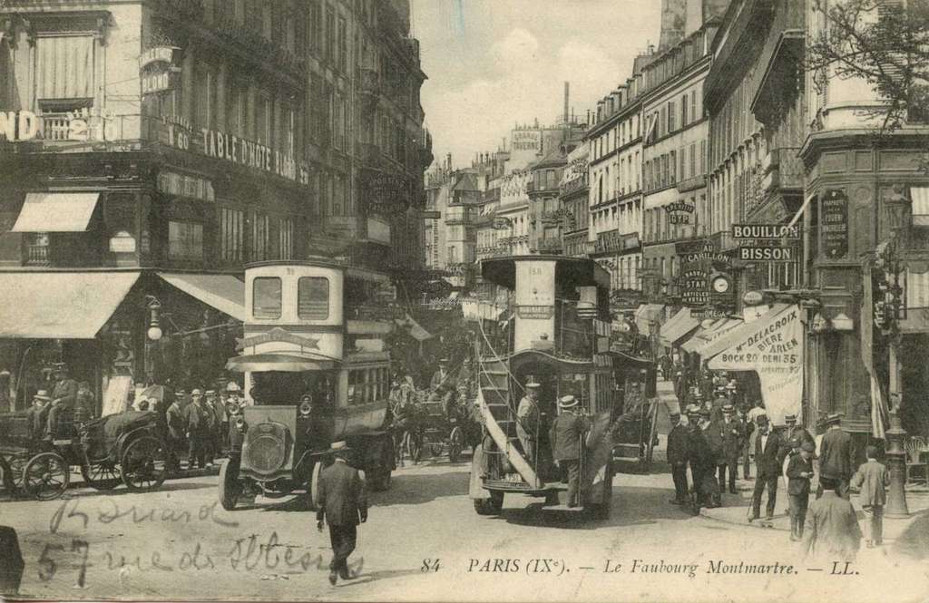 84 - PARIS - Le Faubourg Montmartre