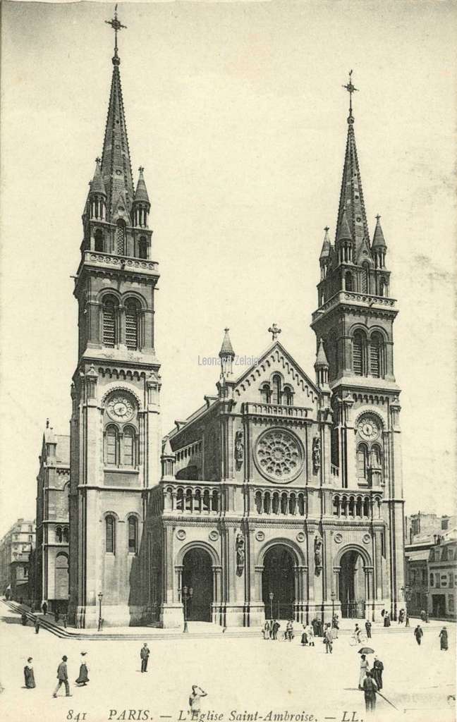 841 - PARIS - L'Eglise Saint-Ambroise