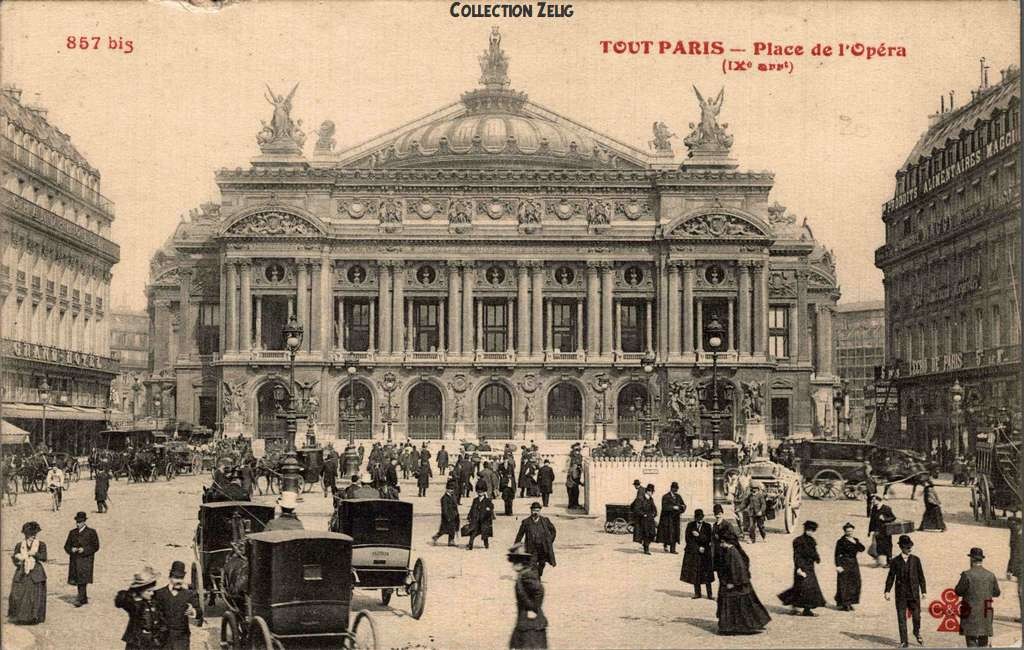 857 bis - Place de l'Opéra