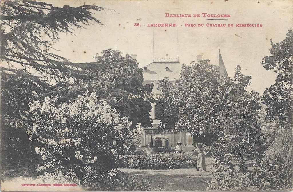 86 - Lardenne - Parc du Château de Rességuier