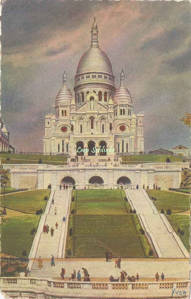 87 - La Basilique du Sacré-Coeur et l'escalier monumental