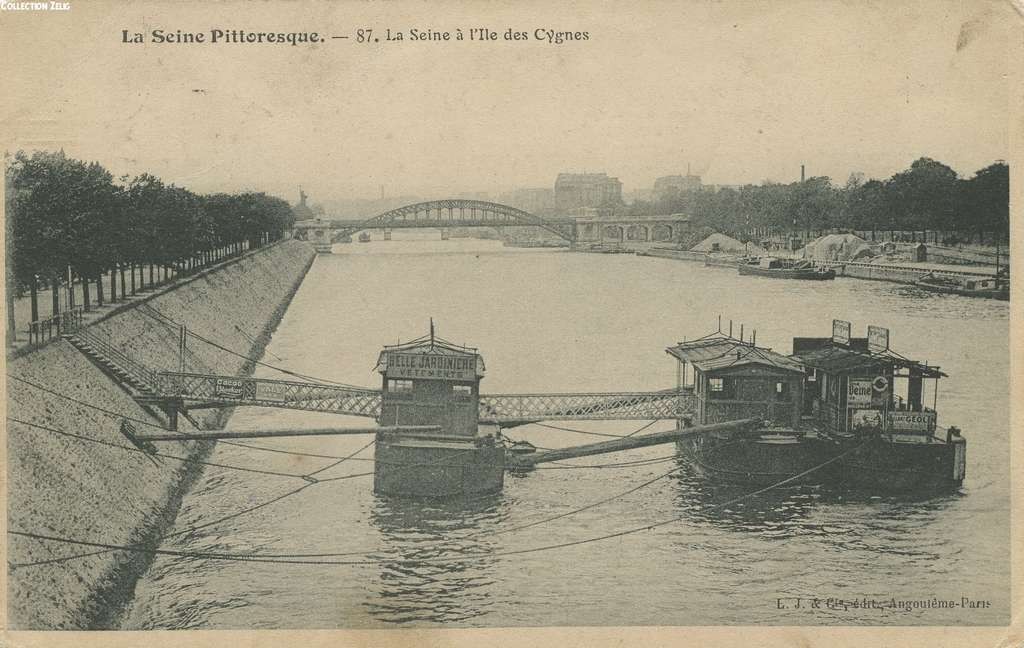 87 - La Seine à l'Île des Cygnes