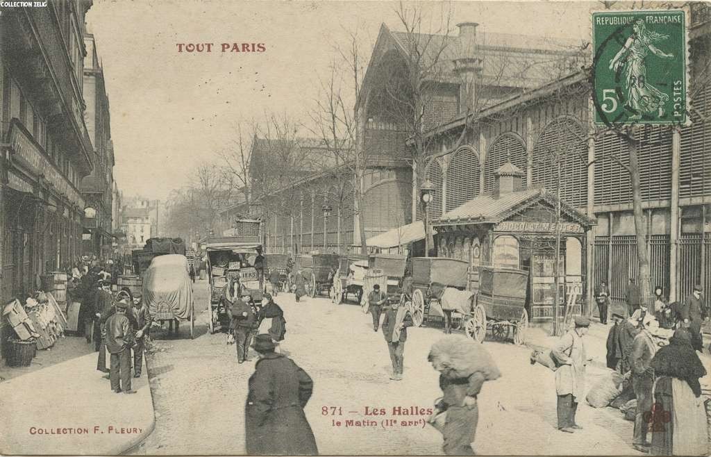 871 - Les Halles le Matin