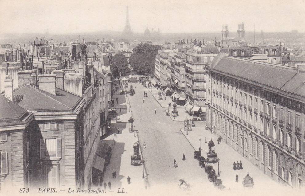 873 - PARIS - La Rue Soufflot