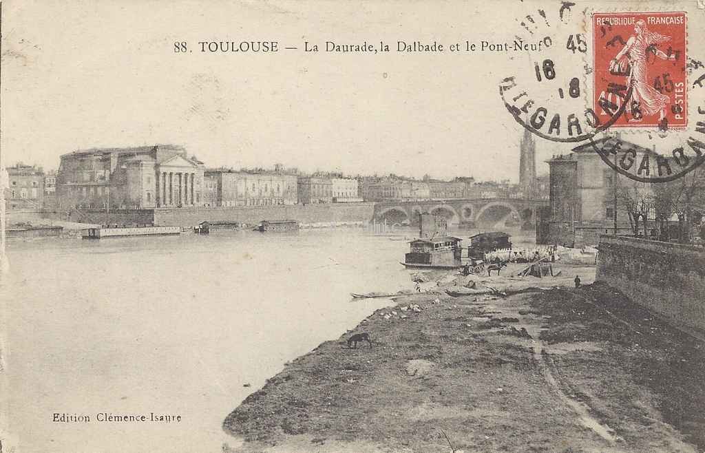 88 - La Daurade, la Dalbade et le Pont-Neuf