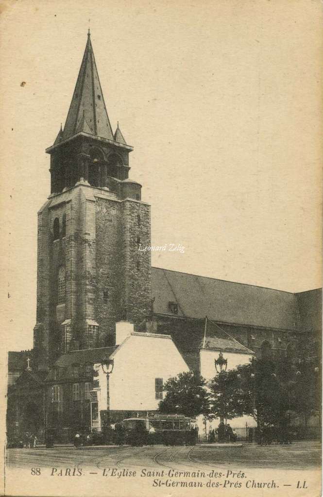 88 - PARIS - L'Eglise Saint-Germain-des-Prés