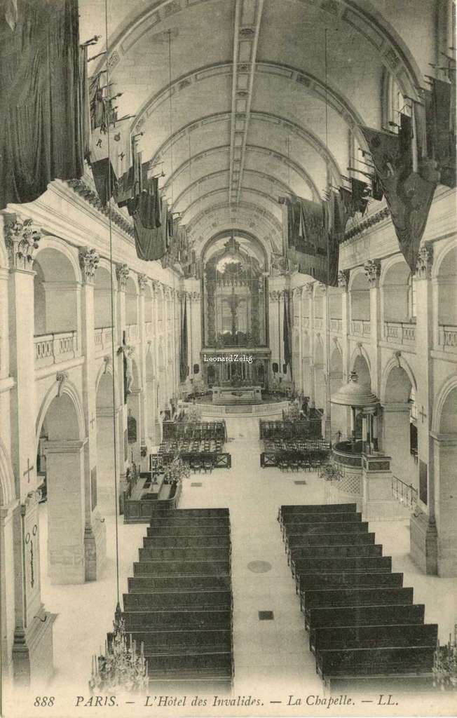 888 - PARIS - L'Hôtel des Invalides - La Chapelle