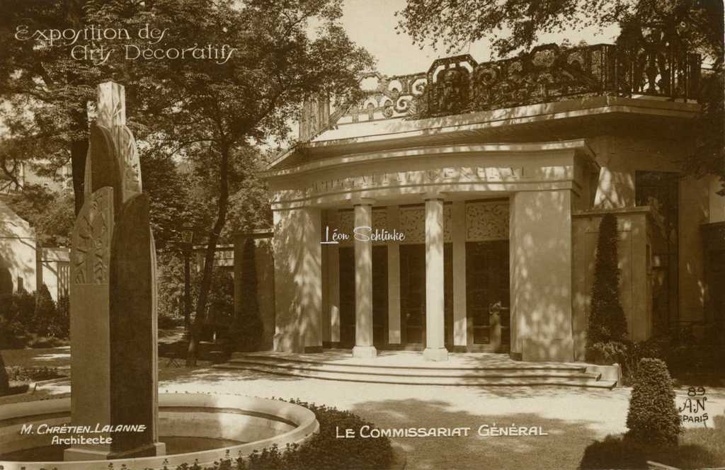 89 - Le Commissariat Général