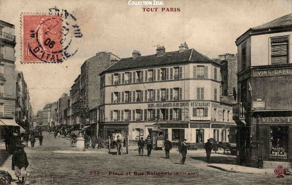 893 - Place et Rue Nationale