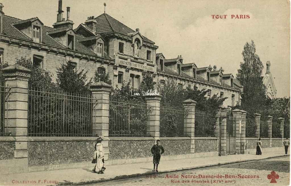899 - Asile Notre-Dame de Bon-Secours, rue des Plantes