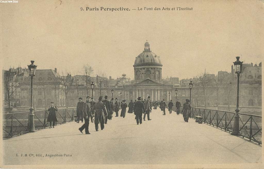 9 - Le Pont des Arts et l'Institut