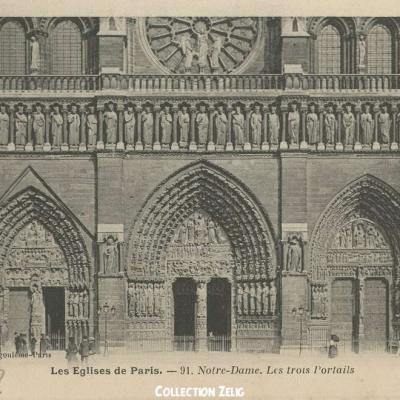 90 - Notre-Dame - Les Trois Portails