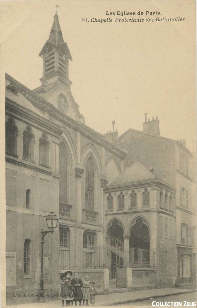 91 - Chapelle Protestante des Batignolles