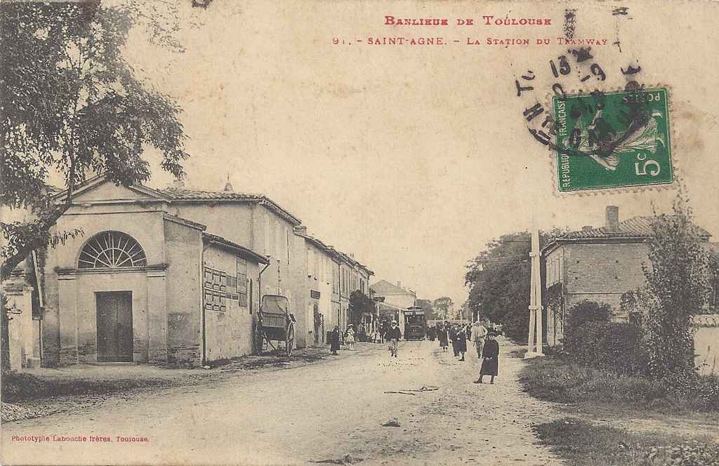 91 - Saint-Agne - La Station du Tramway
