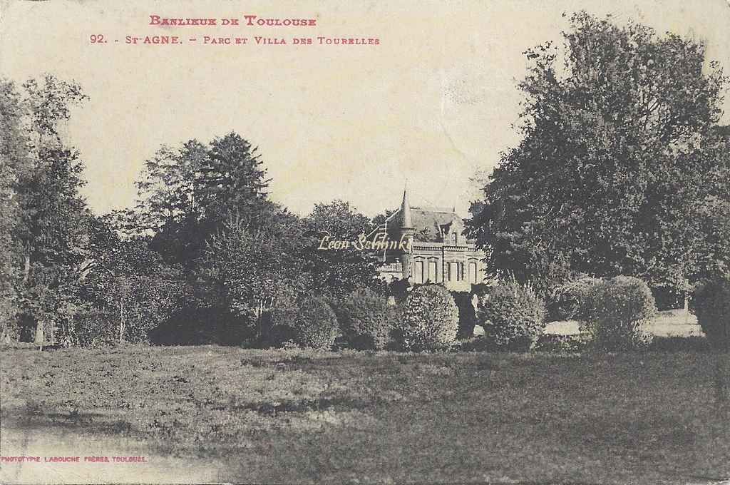 92 - Saint-Agne - Parc et Villa des Tourelles