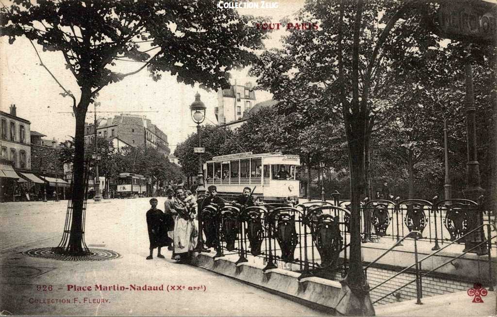 926 - Place Martin-Nadaud