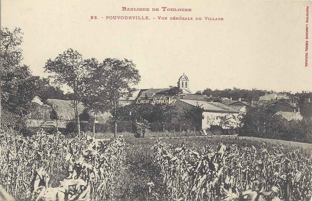 93 - Pouvourville - Vue générale du Village