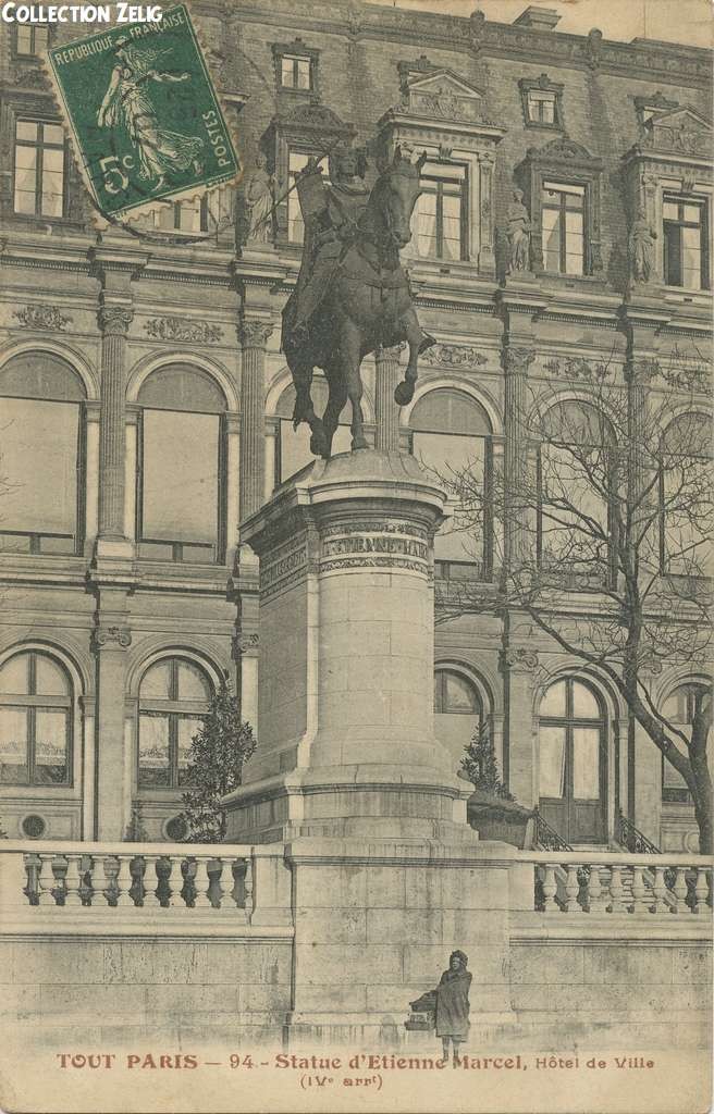 94 - Statue d'Etienne Marcel, Hôtel de Ville