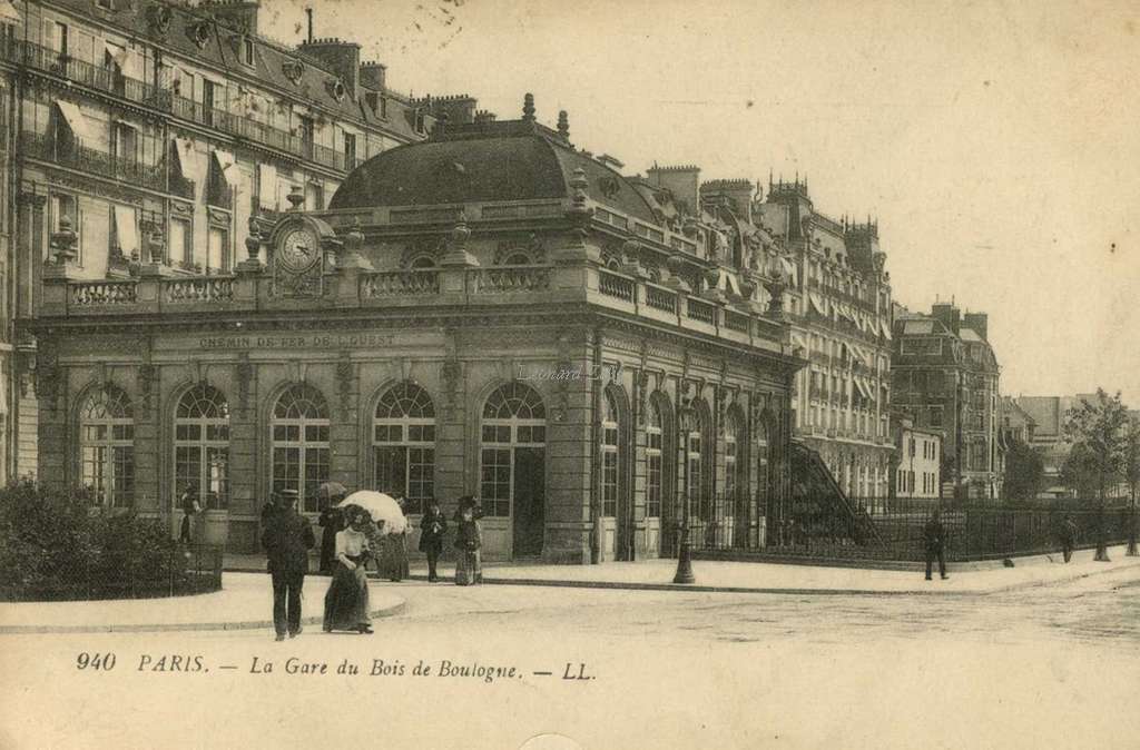 940 - PARIS - La Gare du Bois de Boulogne