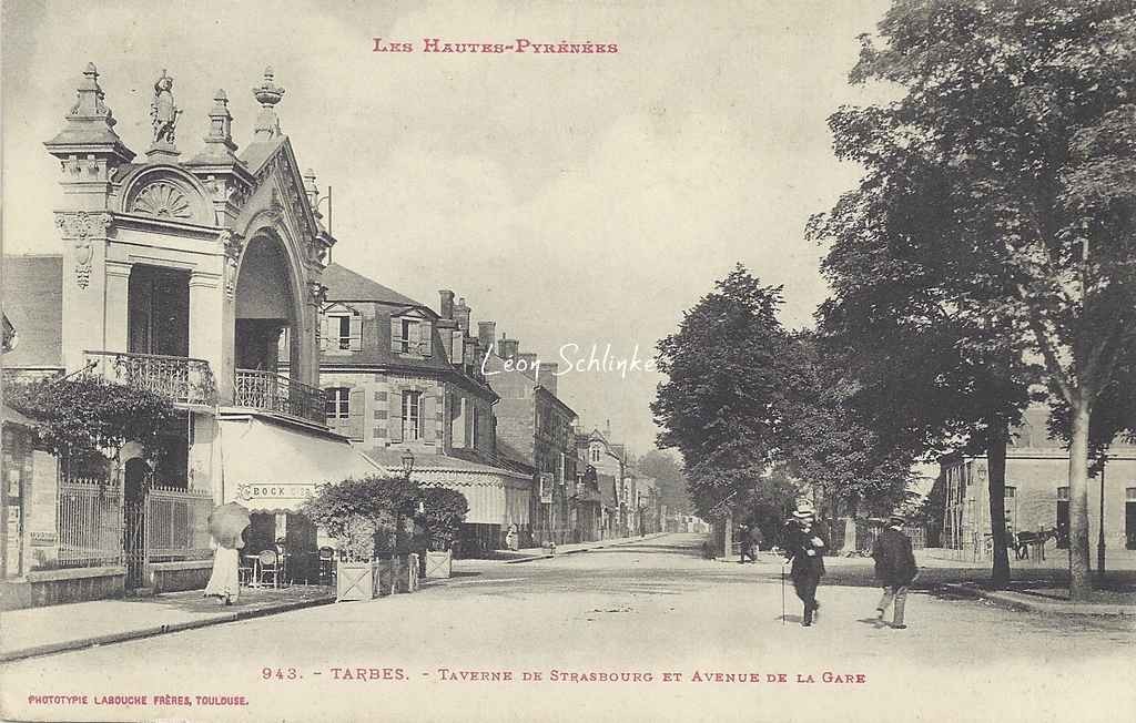 943 - Taverne de Strasbourg et l'Hôtel des Postes