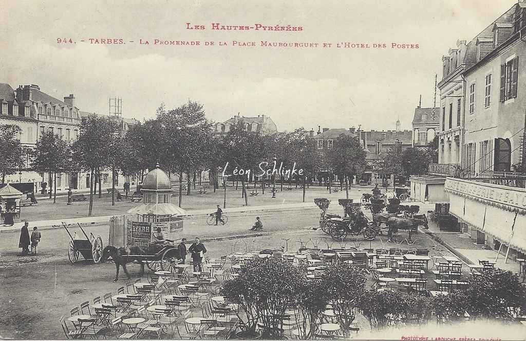 944 - La Promenade de la Place Maubourguet et l'Hôtel des Postes