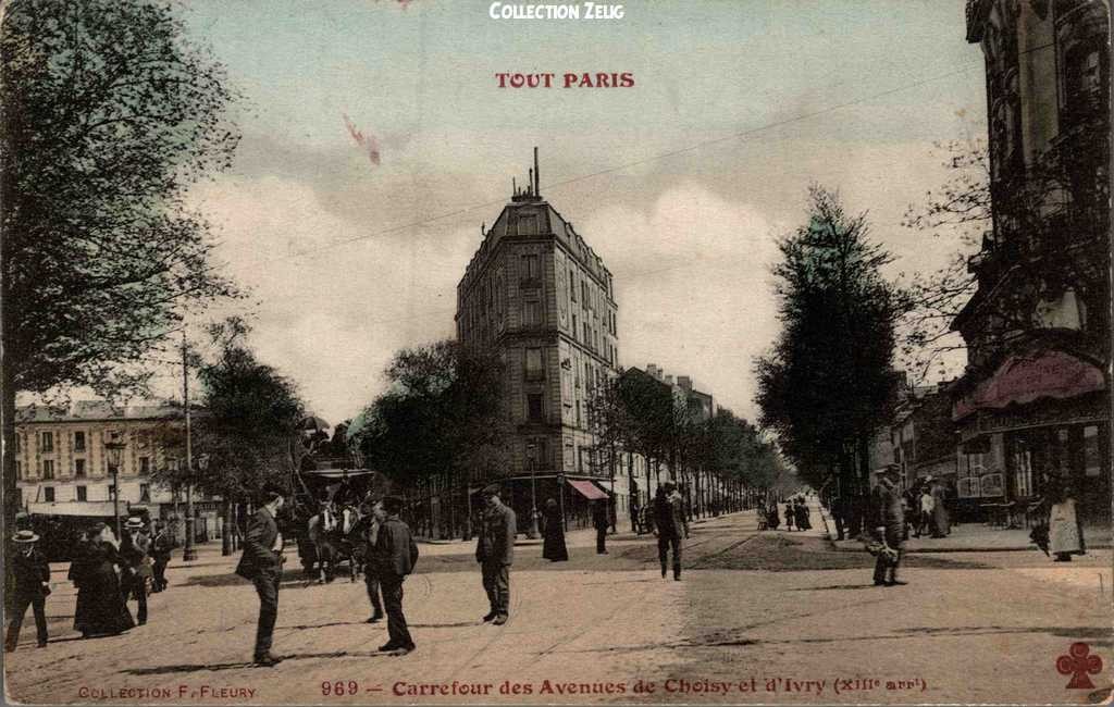 969 - Carrefour des Avenues de Choisy et d'Ivry