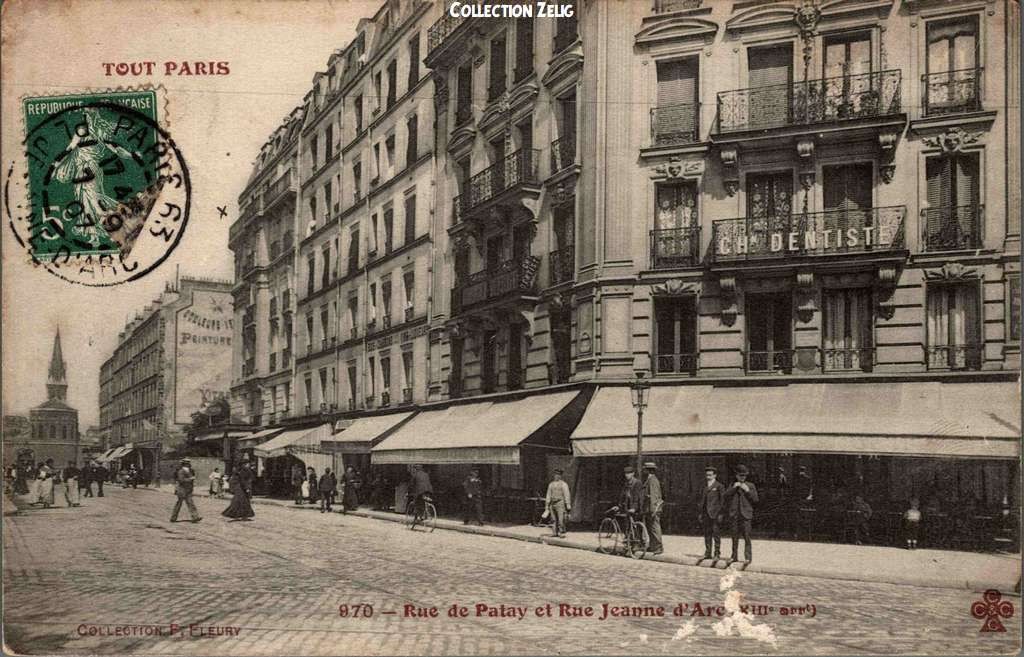 970 - Rue de Patay et Rue Jeanne d'Arc