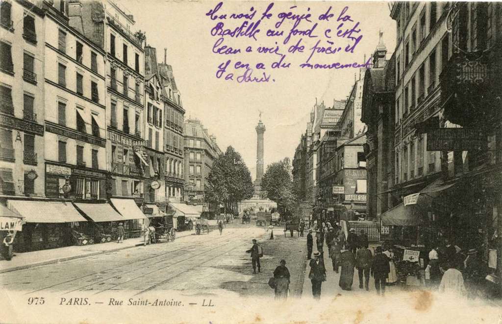 975 - PARIS - Rue Saint-Antoine
