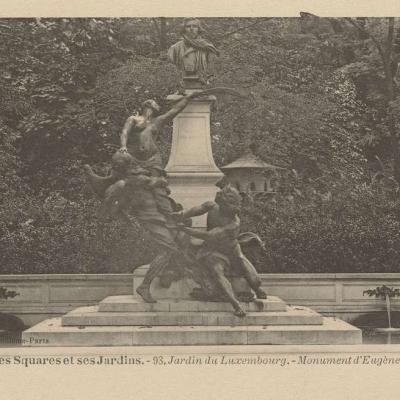 98 - Jardin du Luxembourg - Monument d'Eugène-Delacroix