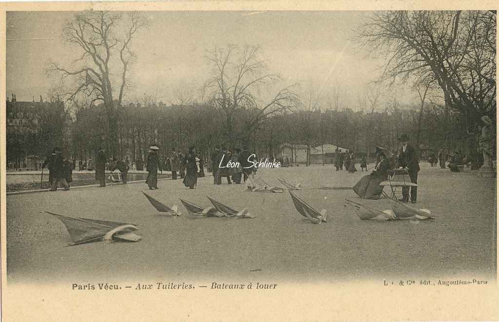 99 - Aux Tuileries - Bateaux à louer