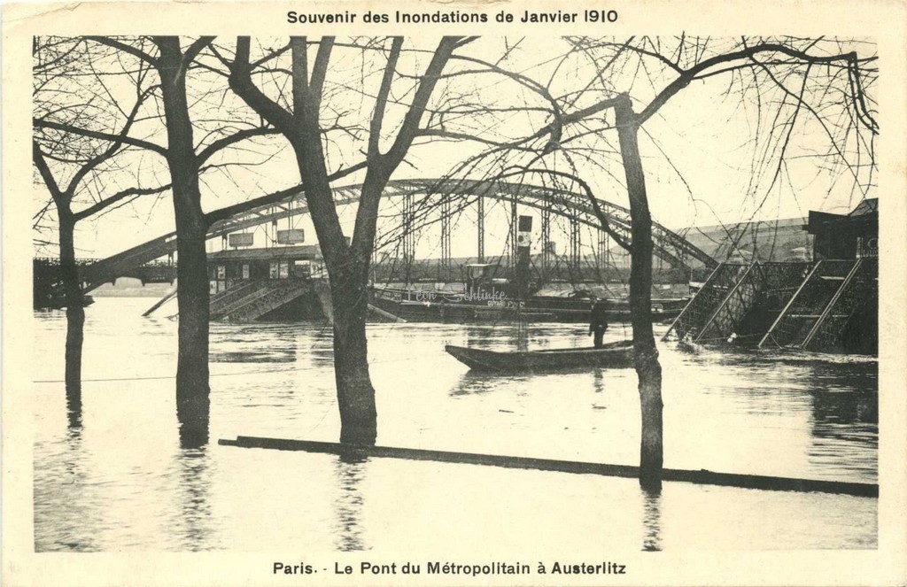 A.Bréger - Le Pont du Métropolitain à Austerlitz