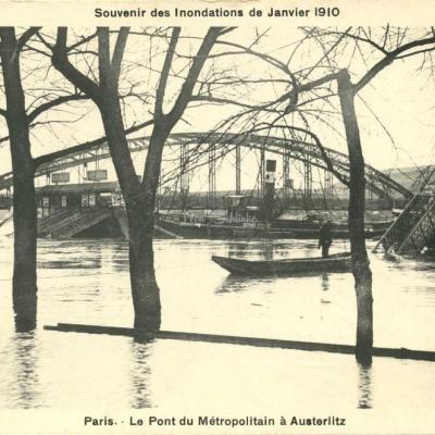 A.Bréger - Le Pont du Métropolitain à Austerlitz