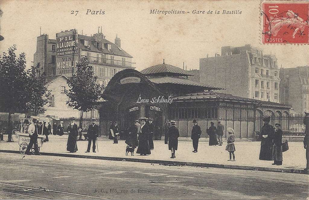 A.C.27 - Métropolitain - Gare de la Bastille