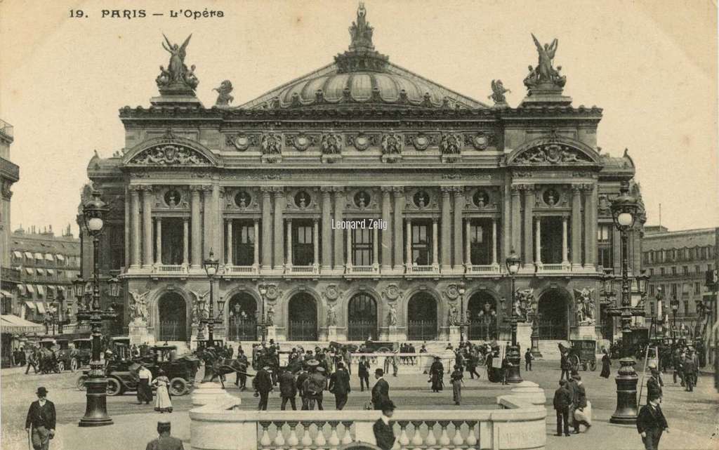 A. GOLLAND 19 - PARIS - L'Opéra