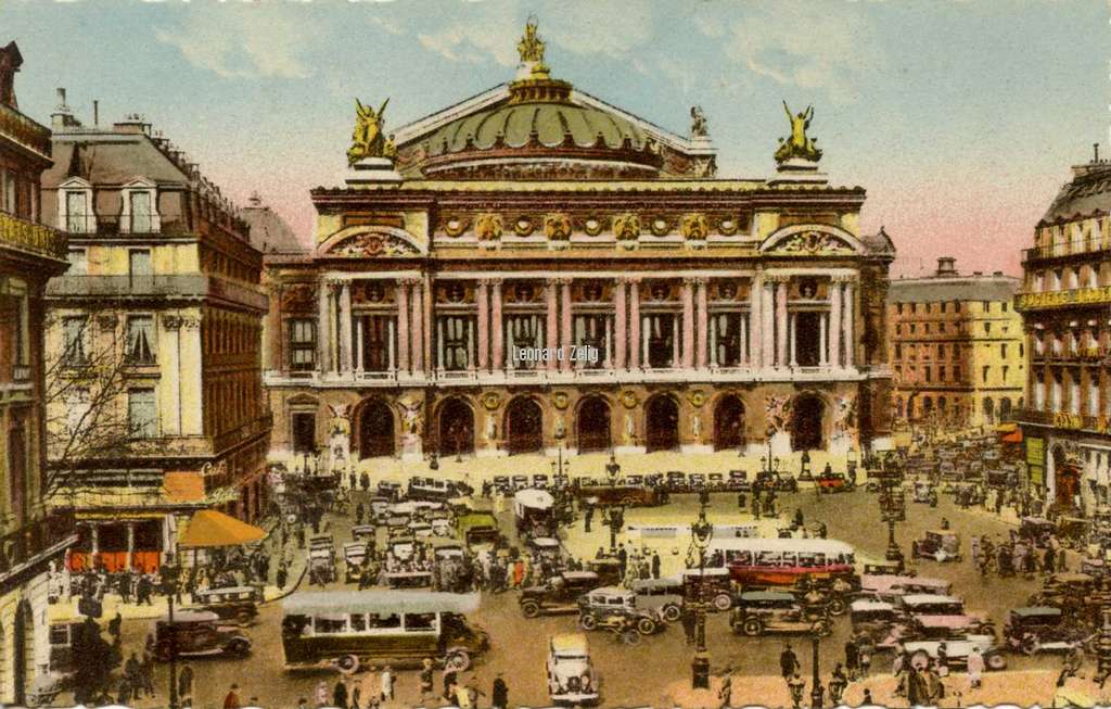 A. LECONTE 214 - PARIS ET SES MERVEILLES - Place de l'Opéra