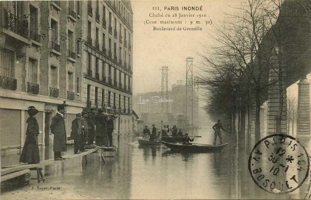 A.Noyer 111 - PARIS INONDE - Boulevard de Grenelle