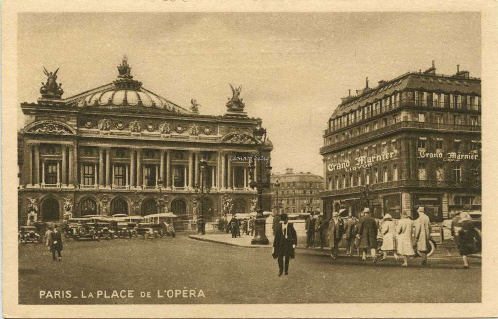 A.Wellhoff, imp. - PARIS - La Place de L'Opéra