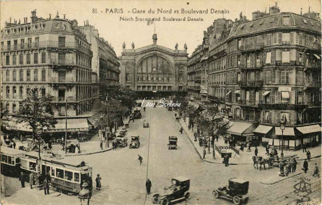 Abeille 81 - Gare du Nord et Boulevard Denain