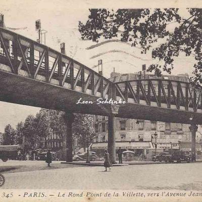 AC 345 - Le Rond·Point de la Villette, vers l'Avenue J.Jaurès