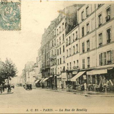 AC 81 - PARIS - La Rue de Reuilly