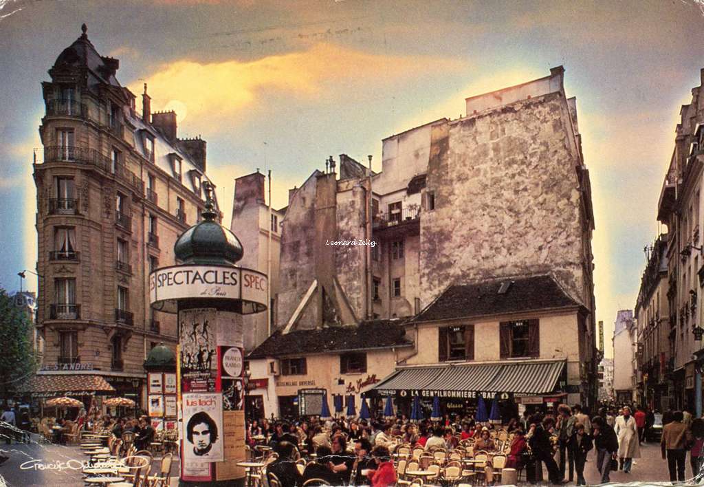 AGEP 16073 - Paris - La Place Saint-André-des-Arts