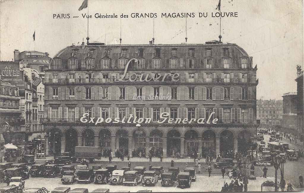 AL - Grands Magasins du Louvre (vue rapprochée)