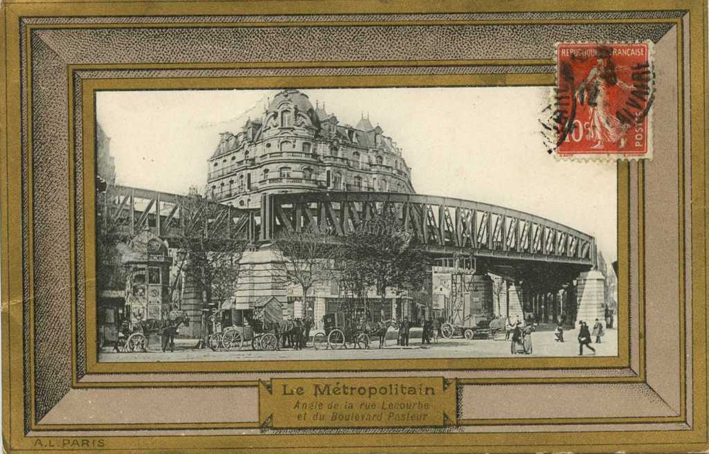 AL PARIS - Le Métropolitain, angle Lecourbe-Pasteur
