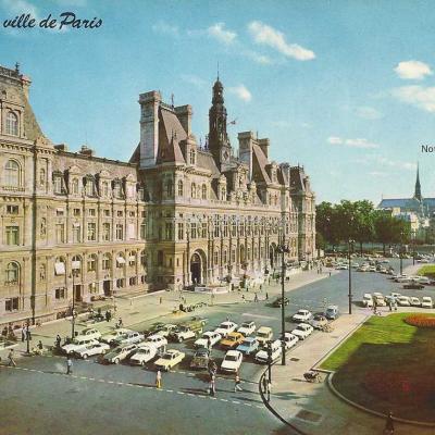 AZET COLOR P 54 - L'Hôtel de Ville avec Notre-Dame