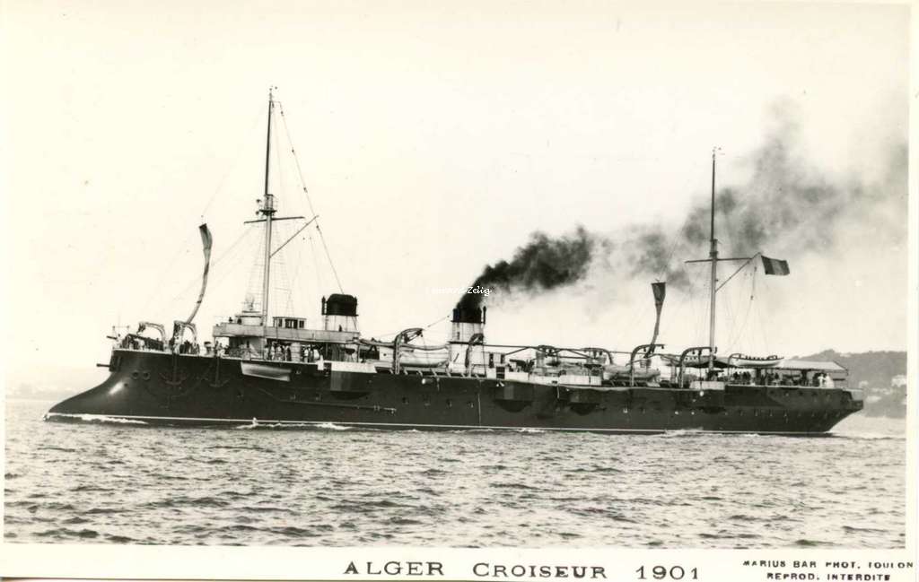 Croiseur ALGER  1901