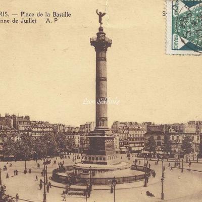 AP 128 - Place de la Bastille et Colonne de Juillet