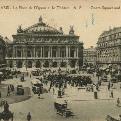 AP 174 - PARIS - La Place de l'Opéra et le Théâtre
